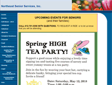 Tablet Screenshot of neseniors.org